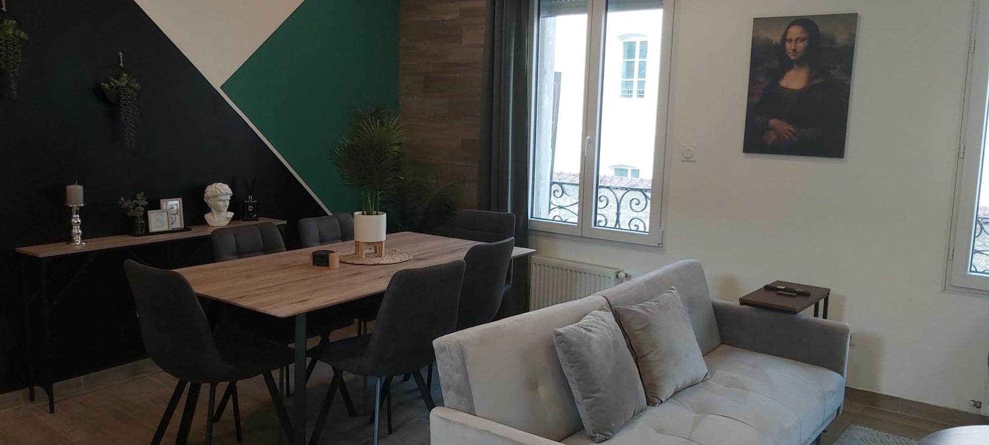 Les Suite Appartement A Chalon Sur Saone Стая снимка