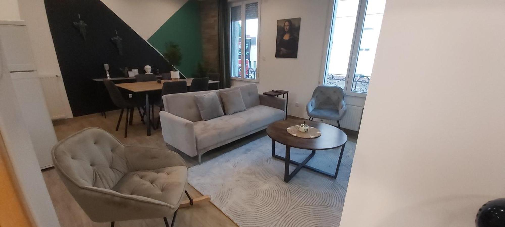 Les Suite Appartement A Chalon Sur Saone Стая снимка