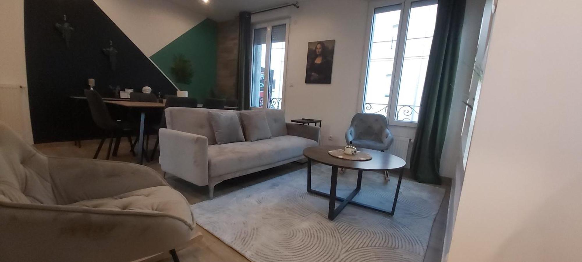Les Suite Appartement A Chalon Sur Saone Стая снимка